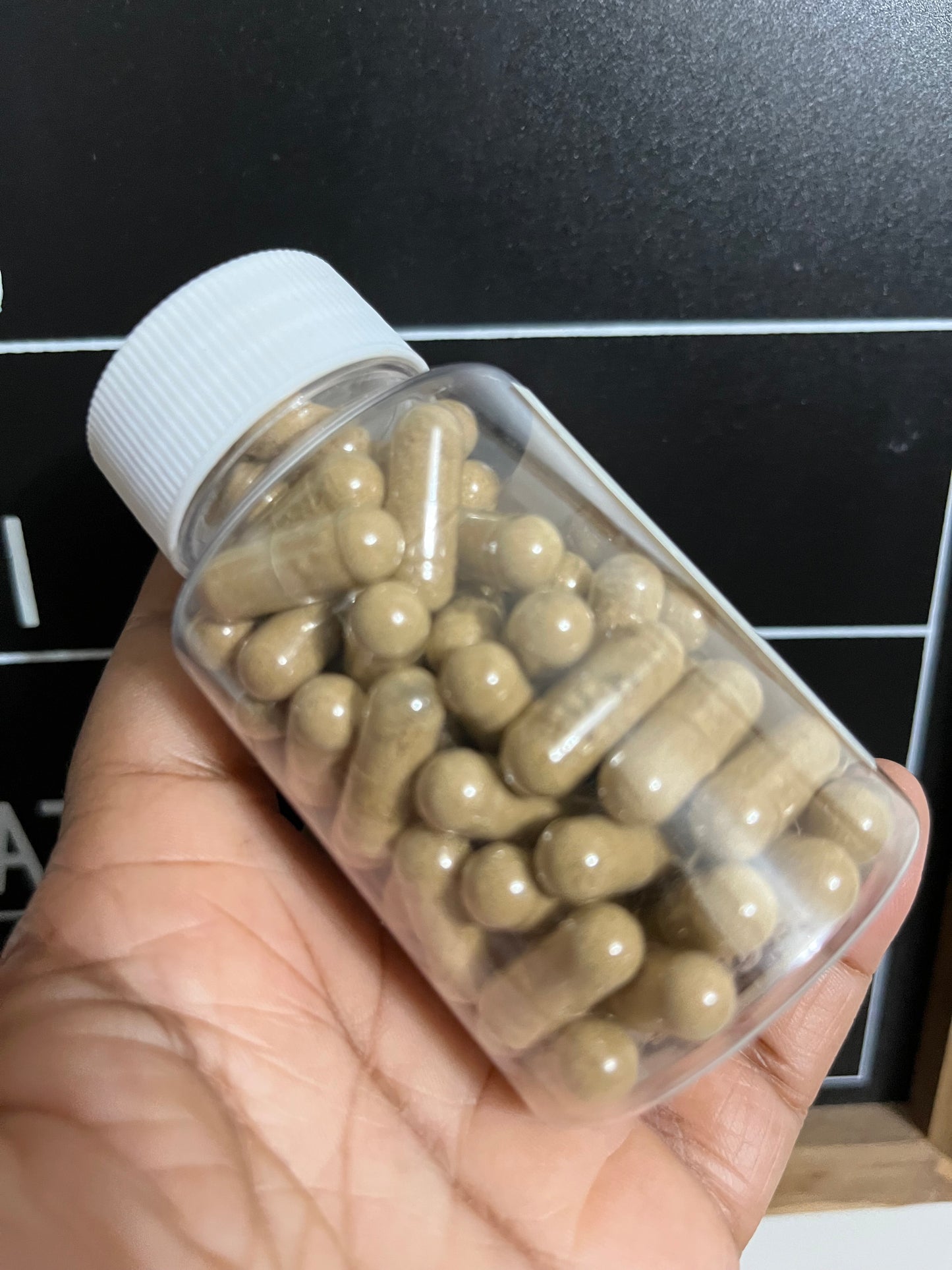 Organic Burdock root capsules 80ct
