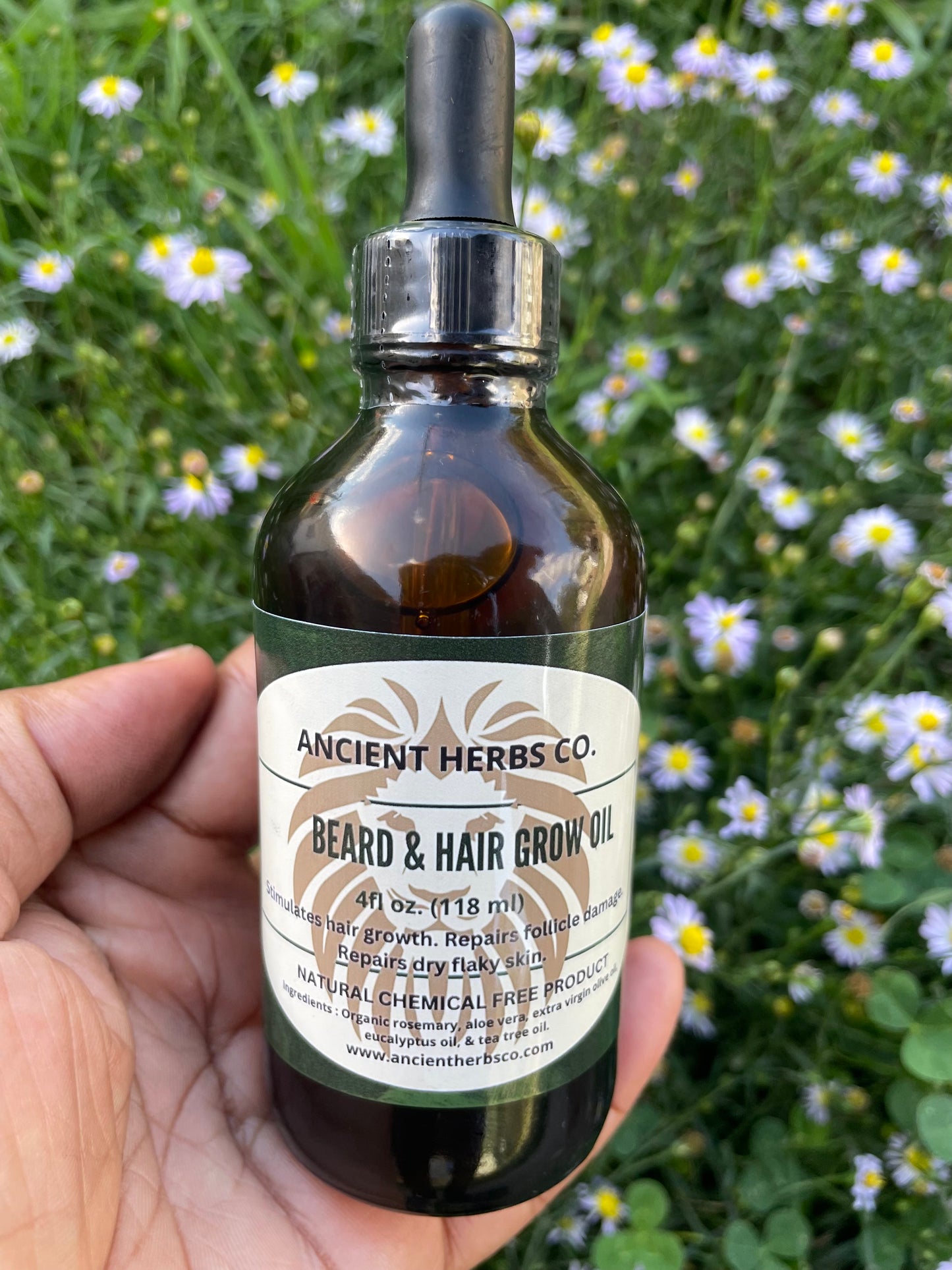 Herbal Beard & Hair Grow Oil