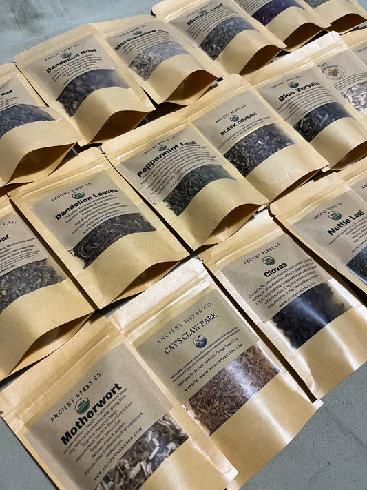 Organic Herbs Assorted Tester packs *CHOOSE*