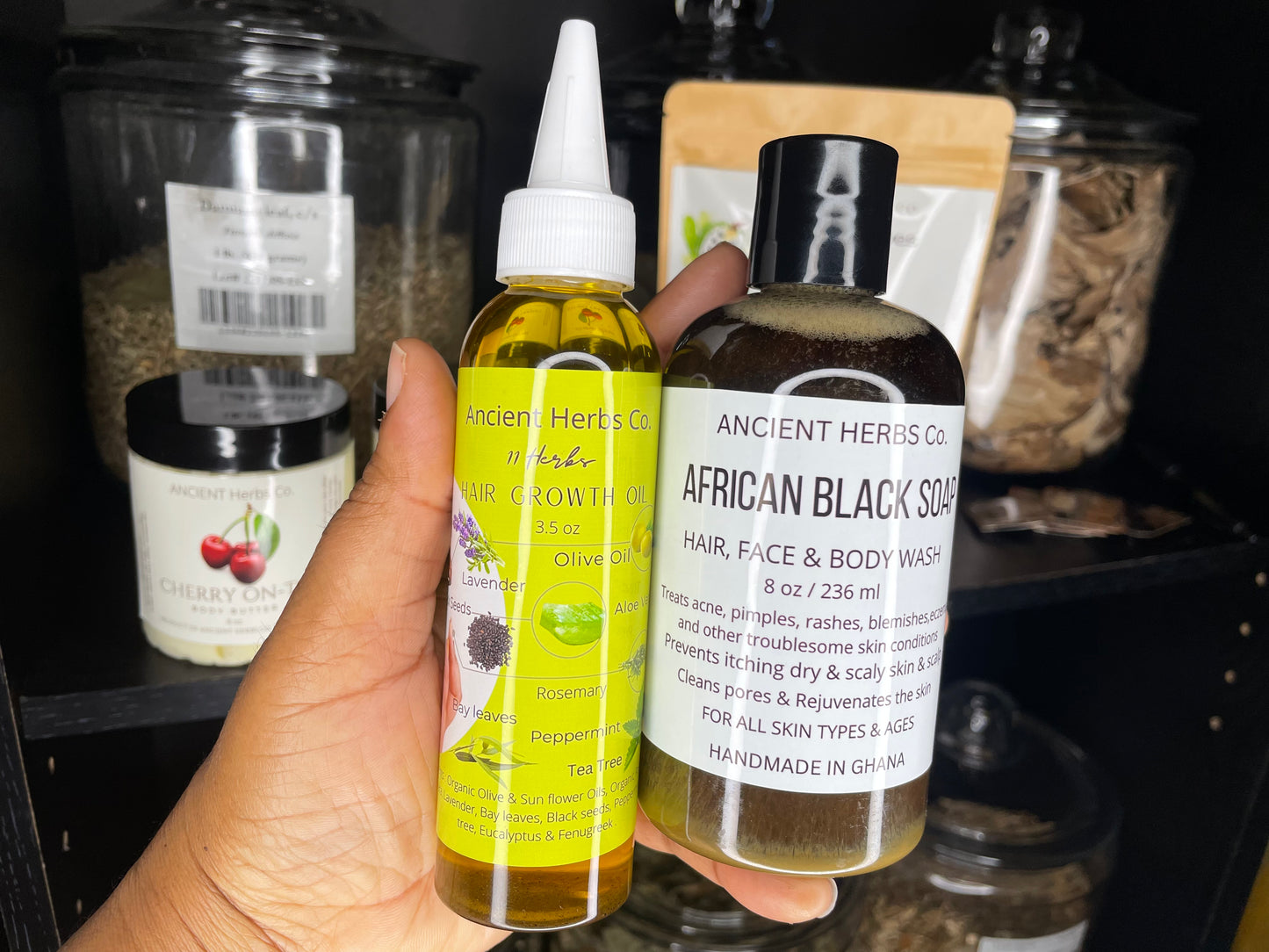 Herbal Hair Growth Bundle