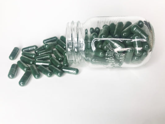 Wildcrafted Spirulina capsules (80)
