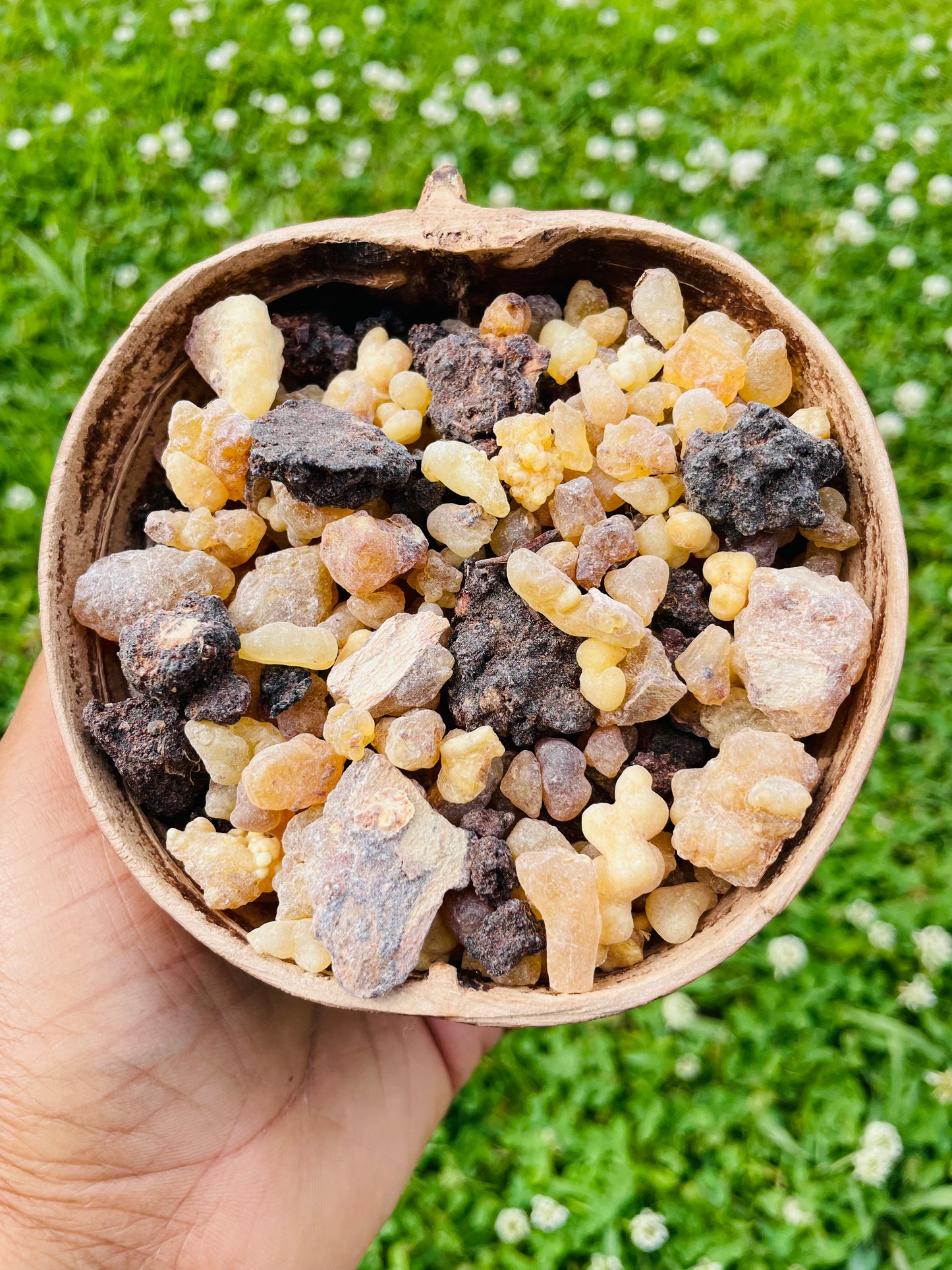 CLEANSE & PURIFY - Frankincense & Myrrh Granular Resin & Charcoal