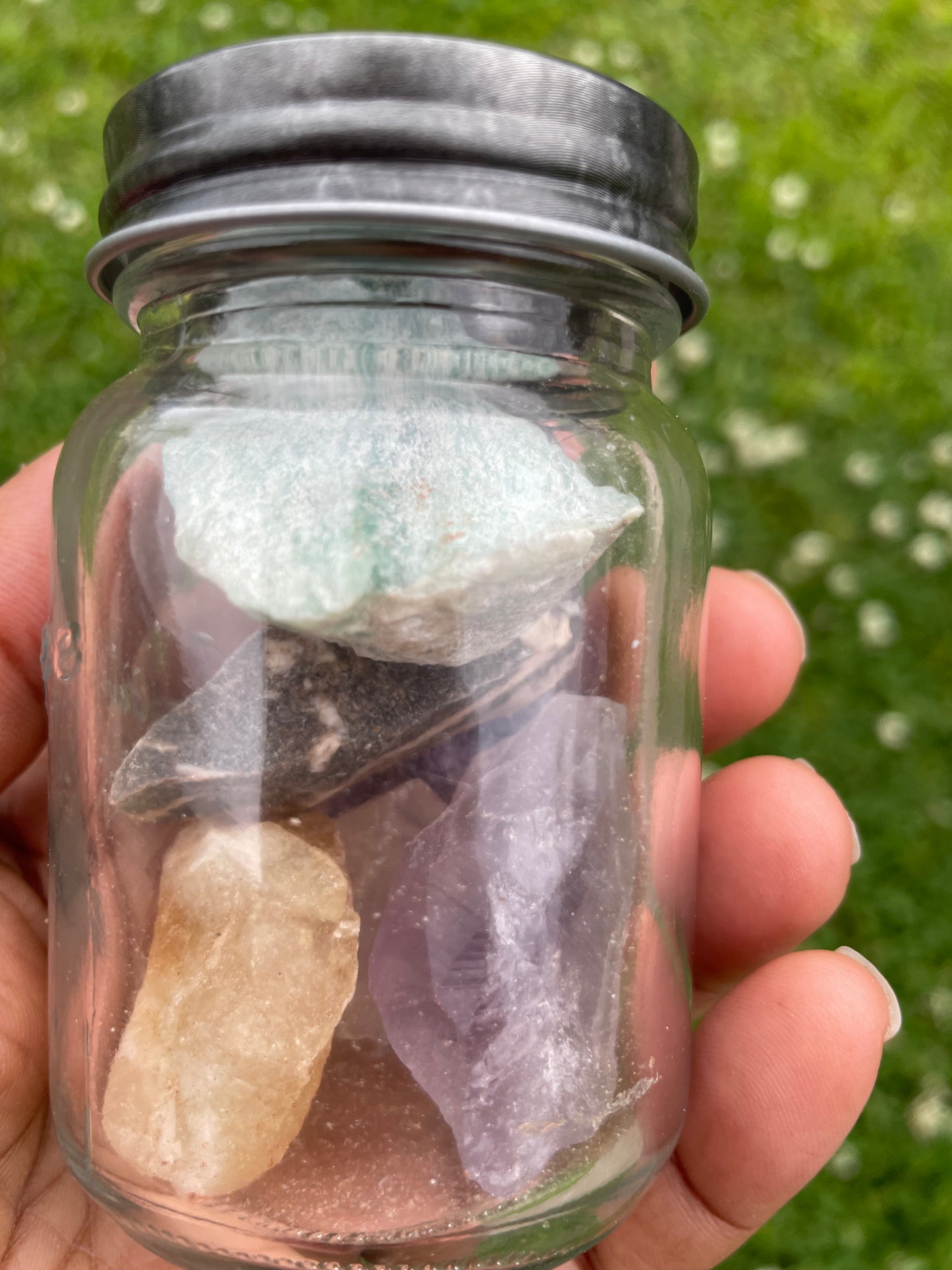 ASSORTED CRYSTALS #2 ( Jar included )