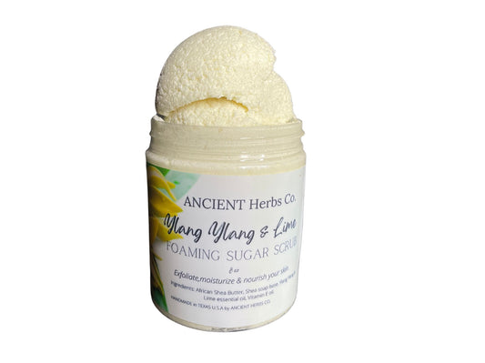 Ylang ylang & Lime Body Scrub 8 oz
