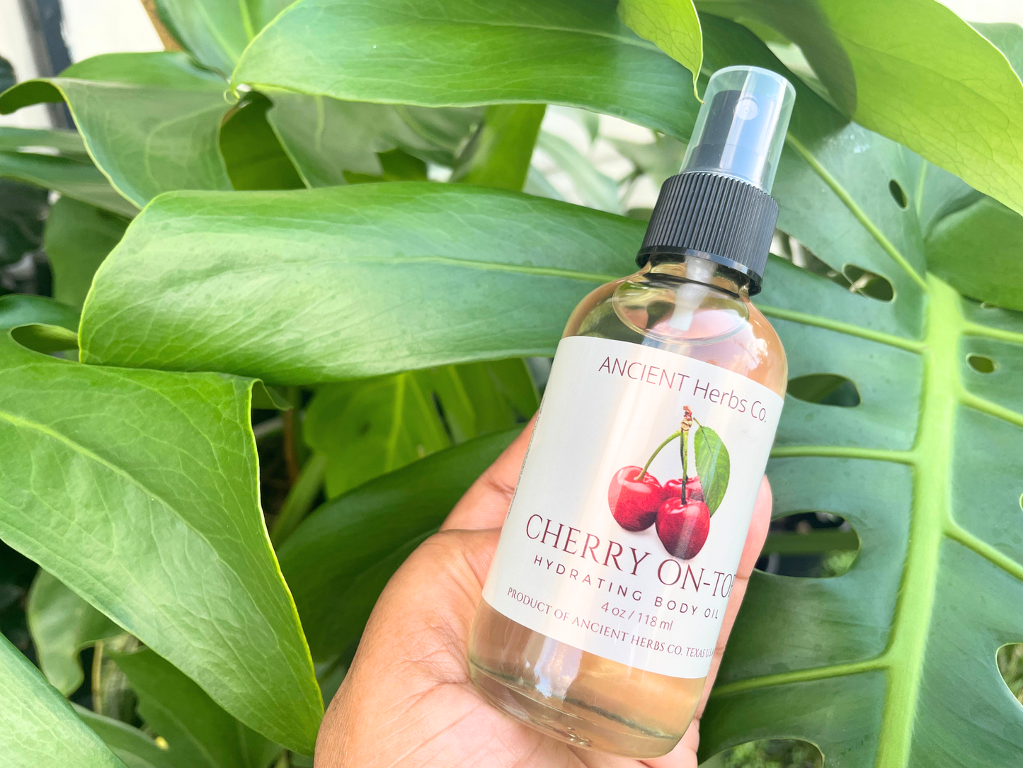 cherry body oil