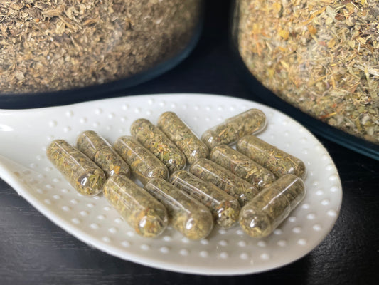 Organic Damiana Leaf Capsules (80)