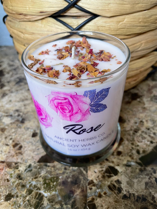 ROSE Soy Wax Candle