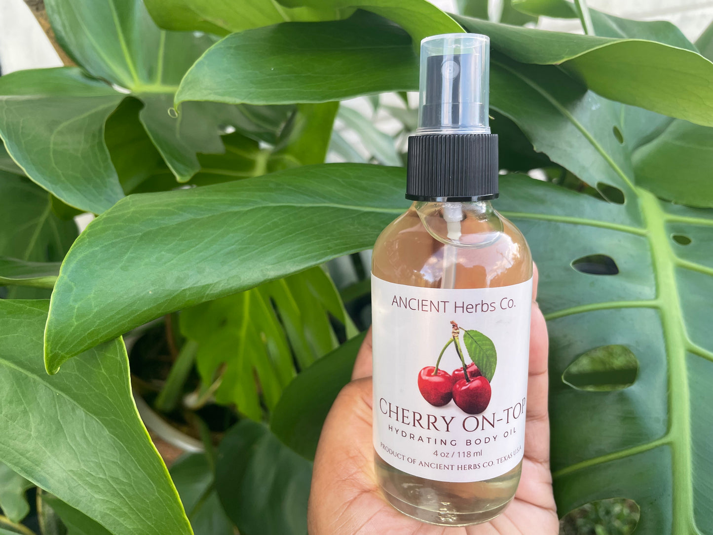 cherry body oil