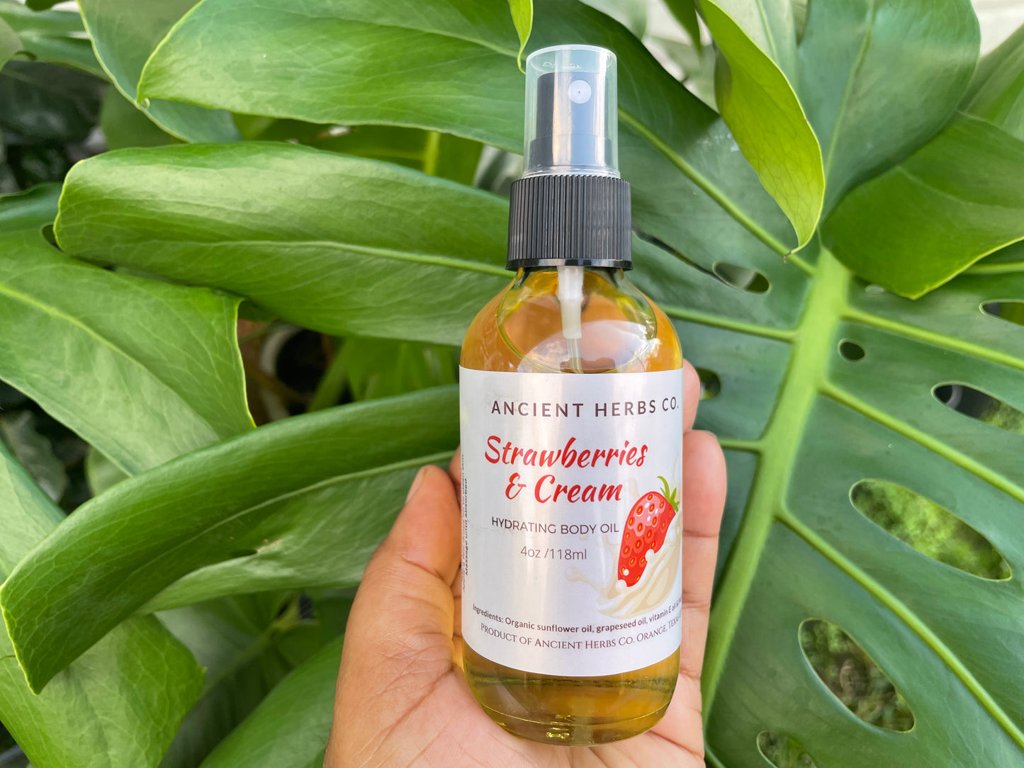 Strawberries & Cream body oil