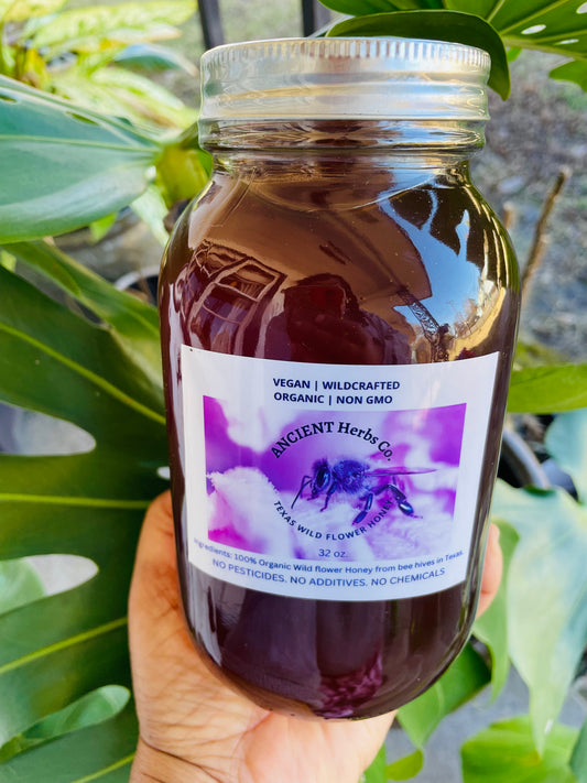 Texas Wildflower Honey 32 oz jar