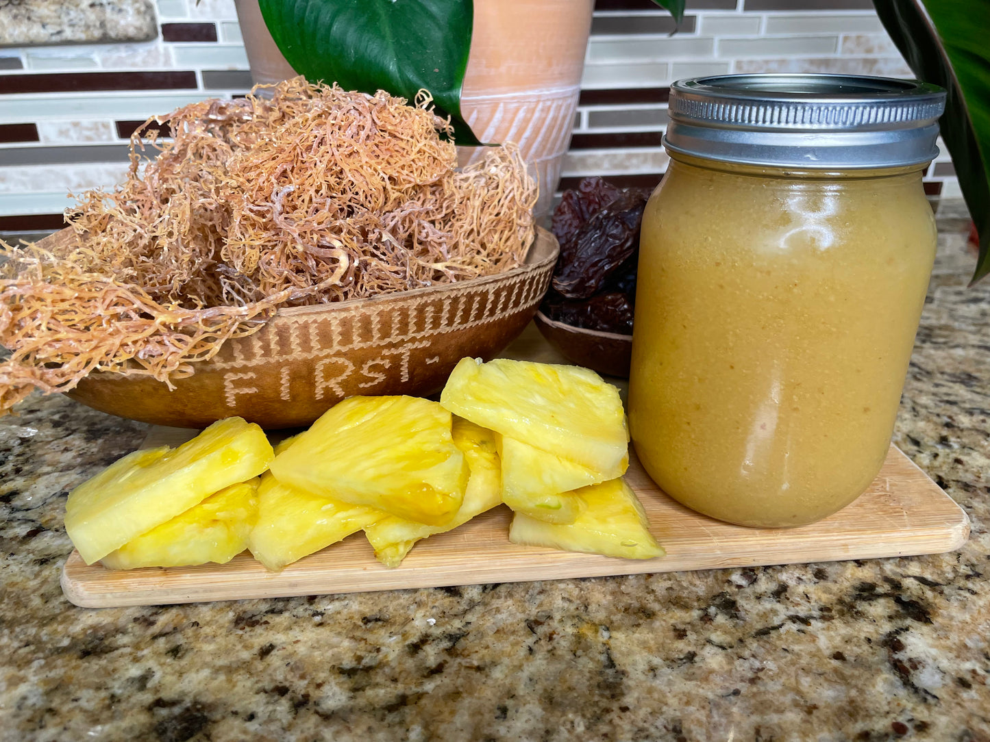 Fruit infused Sea Moss Gel
