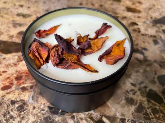 Rose Soy wax candle