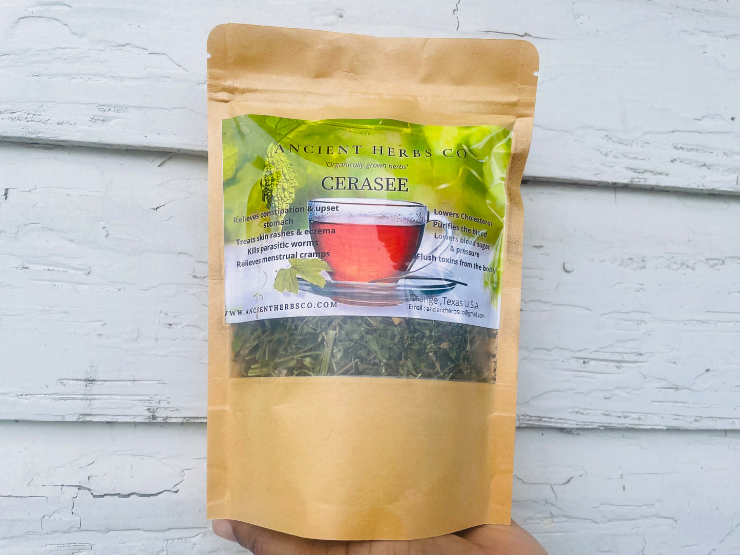 Cerasee Powder Wildcrafted JAMAICAN CERASEE Herb – Ancient Herbs Co