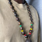 Handcrafted Natural Seeds Wood Bead Necklace
