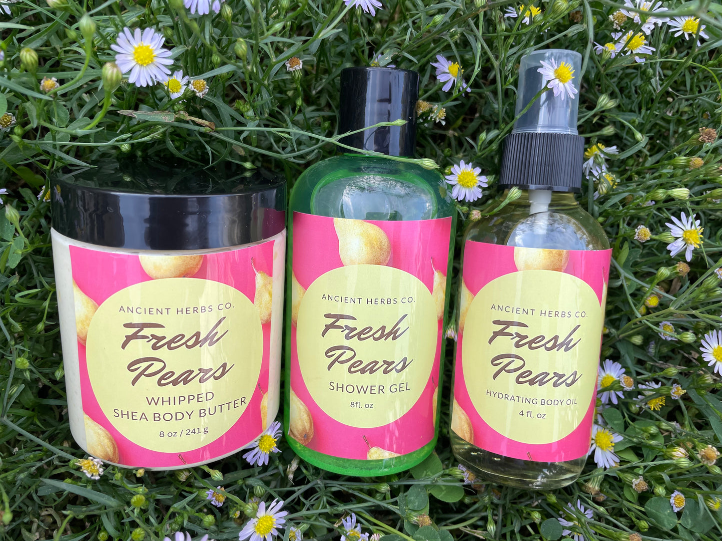 FRESH PEARS Body Care Bundle