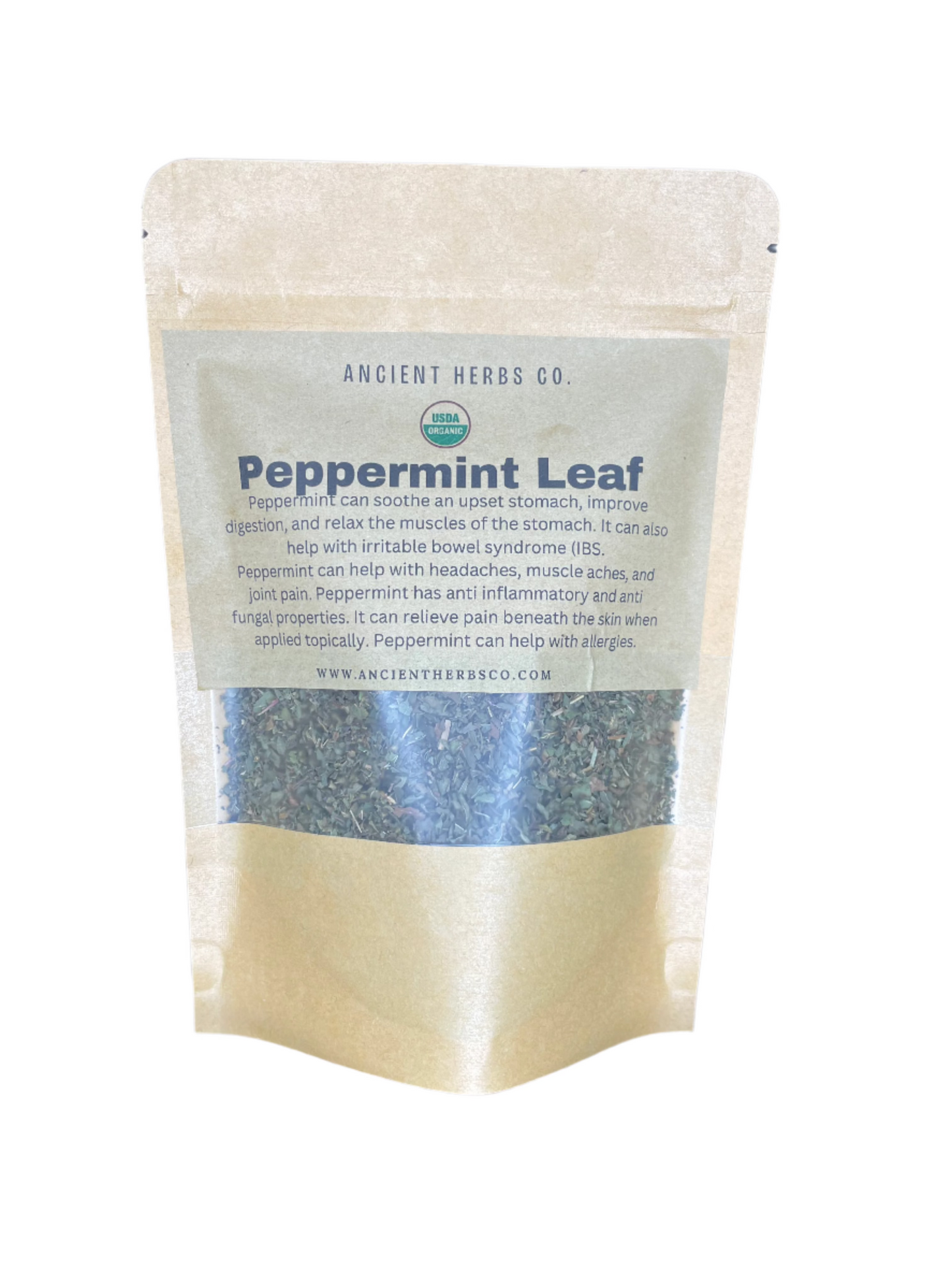 USDA Organic Peppermint Leaf