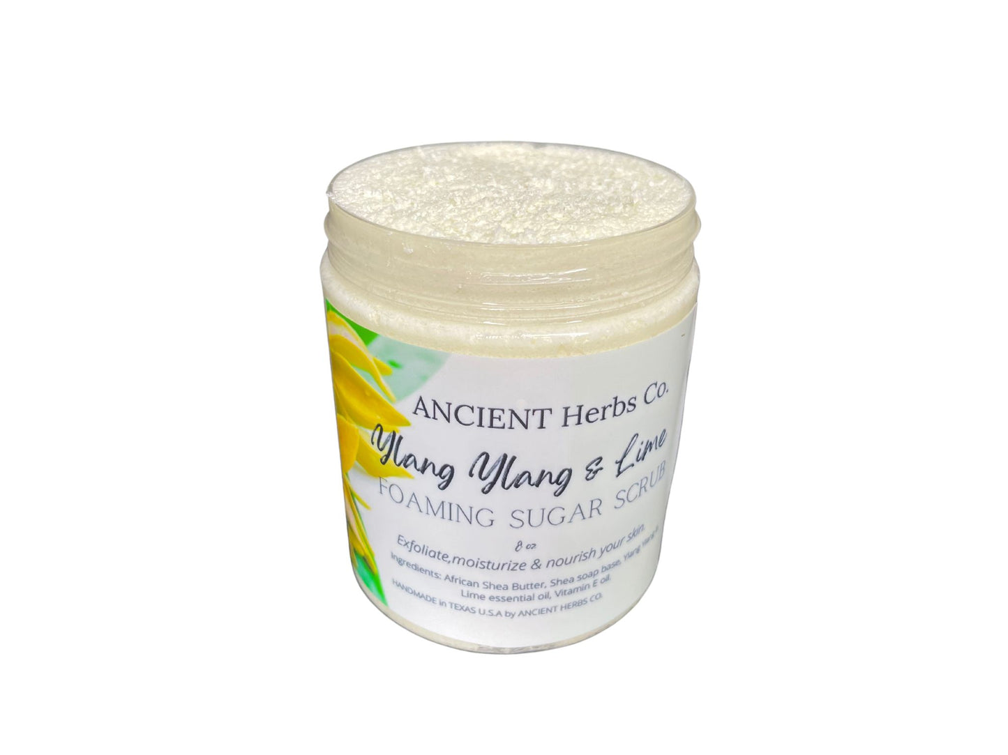Ylang ylang & Lime Body Scrub 8 oz