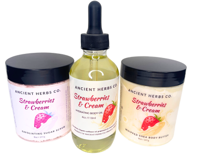 Strawberries & Cream Hydrating Body Bundle