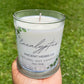 Eucalyptus soy wax candle