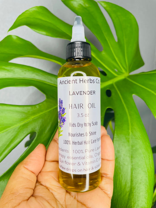 Lavender Herbal Hair Oil 3.5 oz